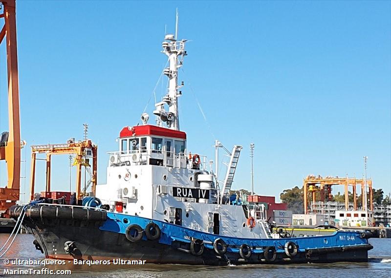 rua iv (Tug) - IMO 7620952, MMSI 701000821, Call Sign LW7033 under the flag of Argentina