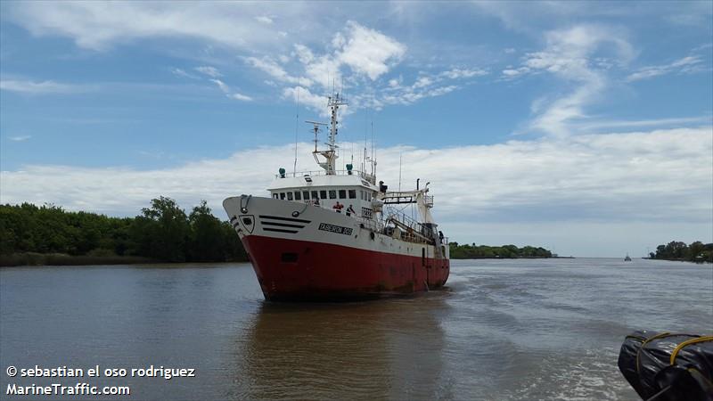 tabeiron dos (Fishing Vessel) - IMO 8616192, MMSI 701006086, Call Sign LW 7242 under the flag of Argentina