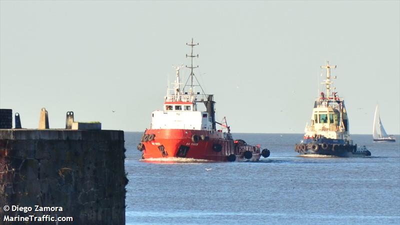 bg tiger (Offshore Tug/Supply Ship) - IMO 7118909, MMSI 701006157, Call Sign LW3366 under the flag of Argentina