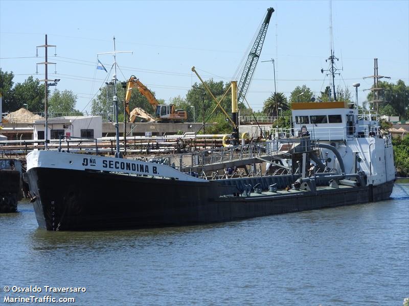 d.secondina b (Cargo ship (HAZ-C)) - IMO , MMSI 701006227, Call Sign LW3555 under the flag of Argentina