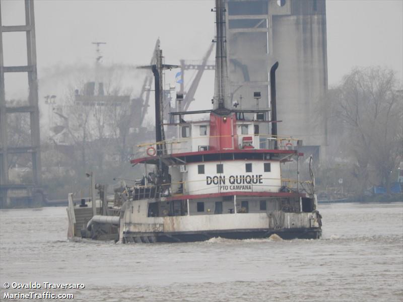 don quique . (Unknown) - IMO , MMSI 701006266, Call Sign LW7434 under the flag of Argentina