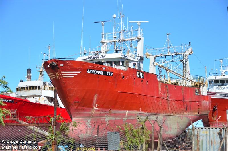 argenova xxiii (Fishing Vessel) - IMO 9171527, MMSI 701006377, Call Sign LW 2542 under the flag of Argentina