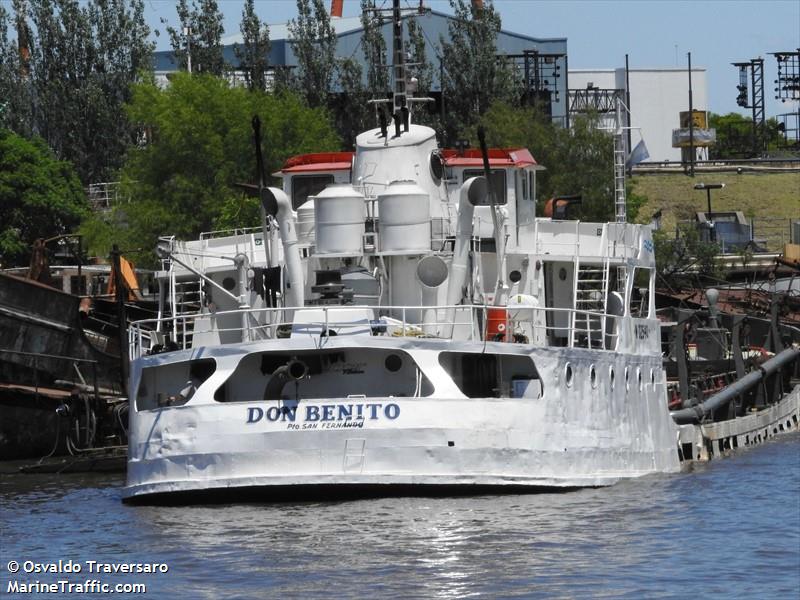 don benito (Cargo ship) - IMO , MMSI 701006428, Call Sign LW2644 under the flag of Argentina