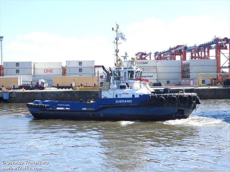 querandi (Tug) - IMO 9721255, MMSI 701006667, Call Sign LW3270 under the flag of Argentina