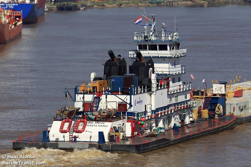 santa maria (Tanker) - IMO , MMSI 755002724, Call Sign ZPNR under the flag of Paraguay