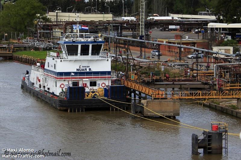 nuar b. (Cargo ship) - IMO , MMSI 755201178, Call Sign Z.P.D.C under the flag of Paraguay