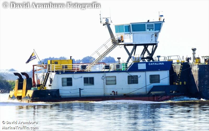 catalina (Cargo ship) - IMO , MMSI 770576236, Call Sign CXMY under the flag of Uruguay