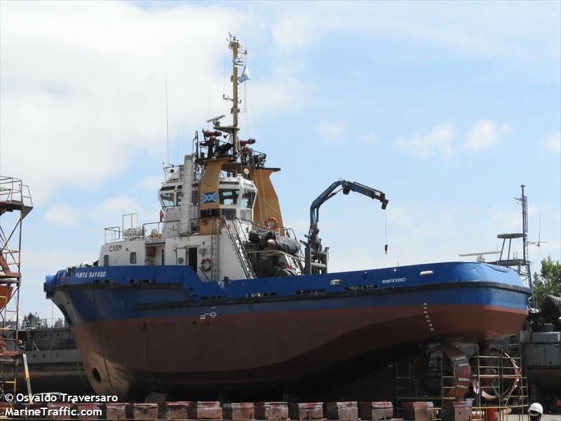 punta sayago (Tug) - IMO 9298014, MMSI 770576302, Call Sign CXBM under the flag of Uruguay