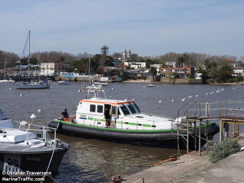 gaviota (Dredging or UW ops) - IMO , MMSI 770576435, Call Sign CXZY4 under the flag of Uruguay