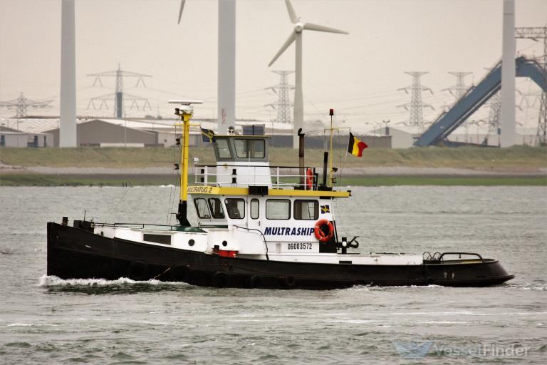 multratug 2 (Tug) - IMO , MMSI 205207290, Call Sign OT-2072 under the flag of Belgium