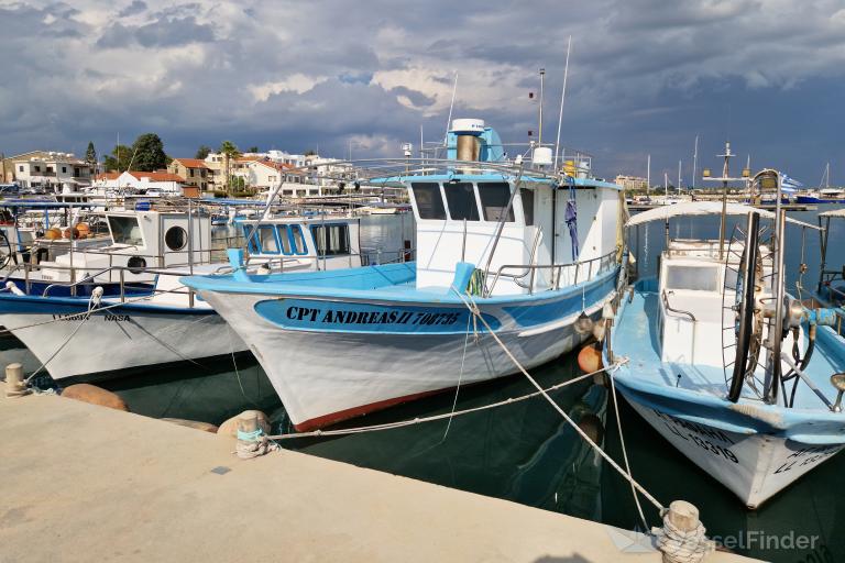 cpt andreas ii (Fishing vessel) - IMO , MMSI 209537000, Call Sign P3IK3 under the flag of Cyprus