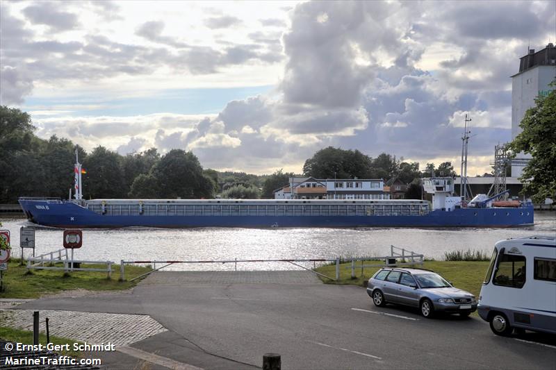 nina b (General Cargo Ship) - IMO 9213703, MMSI 209982000, Call Sign 5BRS5 under the flag of Cyprus