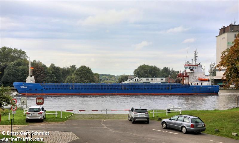 maras (General Cargo Ship) - IMO 9380726, MMSI 210143000, Call Sign 5BRQ5 under the flag of Cyprus