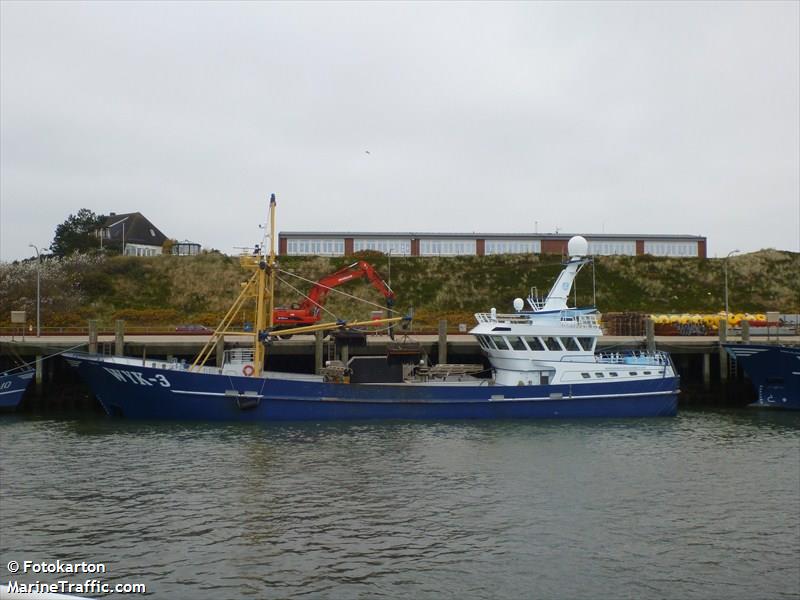 trijntje (Fishing vessel) - IMO , MMSI 211282410, Call Sign DJEI under the flag of Germany