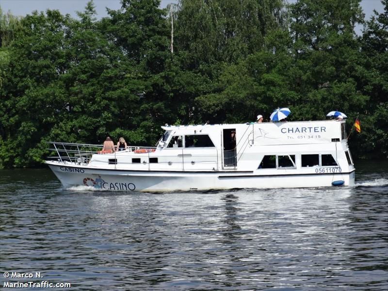 casino (Passenger ship) - IMO , MMSI 211539750, Call Sign DC6436 under the flag of Germany