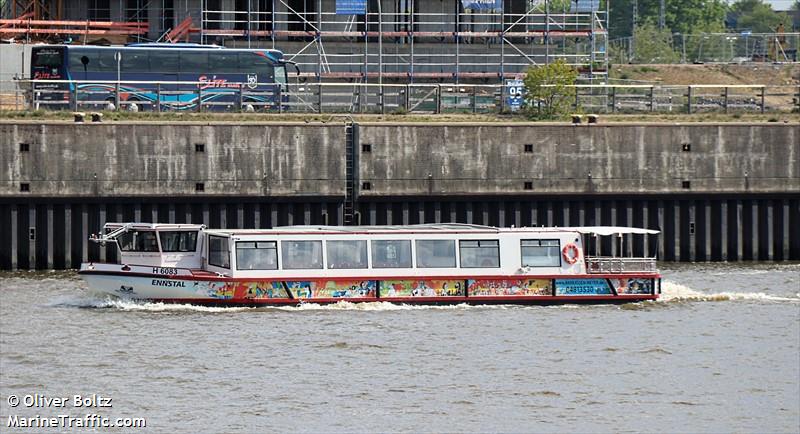 ennstal (Passenger ship) - IMO , MMSI 211816550, Call Sign DC4627 under the flag of Germany