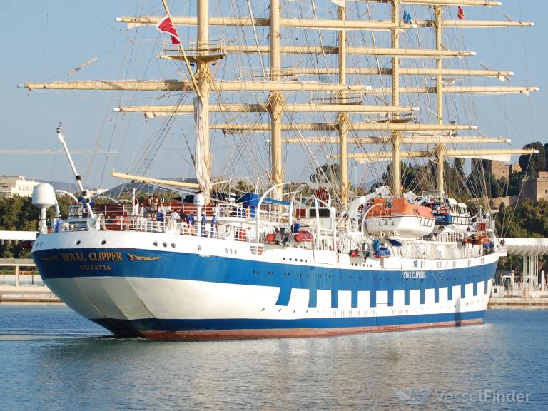 royal clipper (Passenger (Cruise) Ship) - IMO 8712178, MMSI 215813000, Call Sign 9HA2796 under the flag of Malta