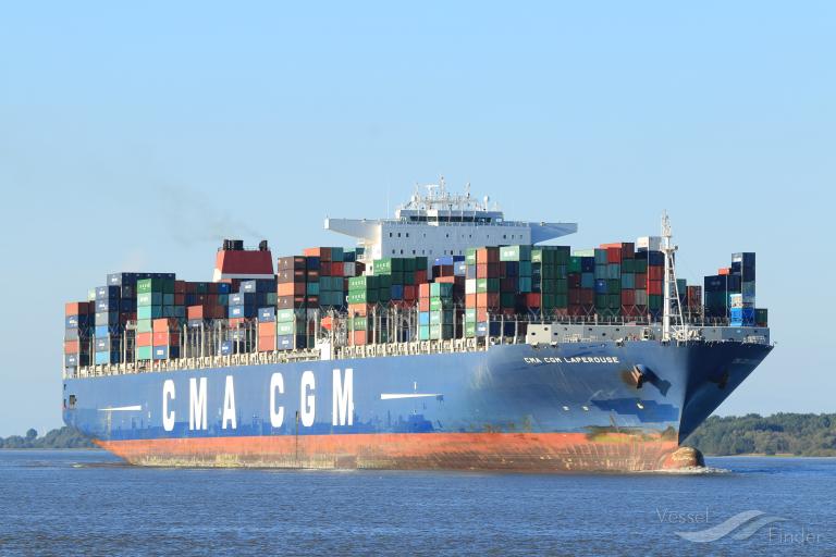 cma cgm laperouse (Container Ship) - IMO 9454412, MMSI 215930000, Call Sign 9HA5377 under the flag of Malta