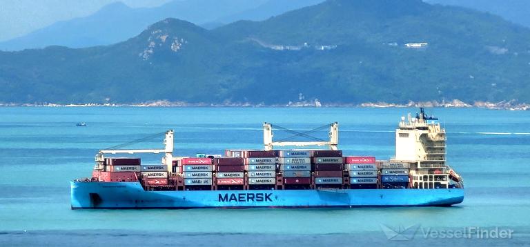 nakskov maersk (Container Ship) - IMO 9885130, MMSI 219027748, Call Sign OYLZ2 under the flag of Denmark
