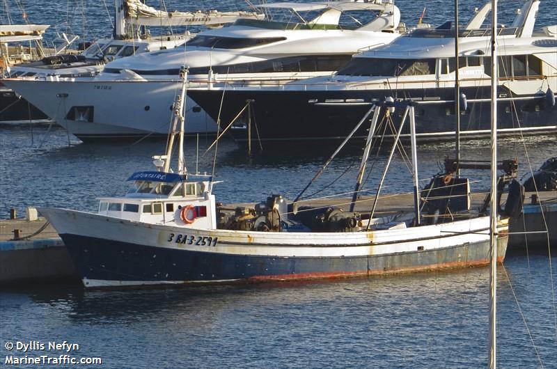 la puntaira (Fishing vessel) - IMO , MMSI 224102670, Call Sign EA5948 under the flag of Spain