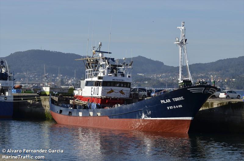pilar torre (Fishing Vessel) - IMO 9154361, MMSI 224896000, Call Sign EAIQ under the flag of Spain