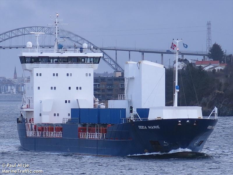 odda marie (General Cargo Ship) - IMO 9123570, MMSI 230691000, Call Sign OJTS under the flag of Finland