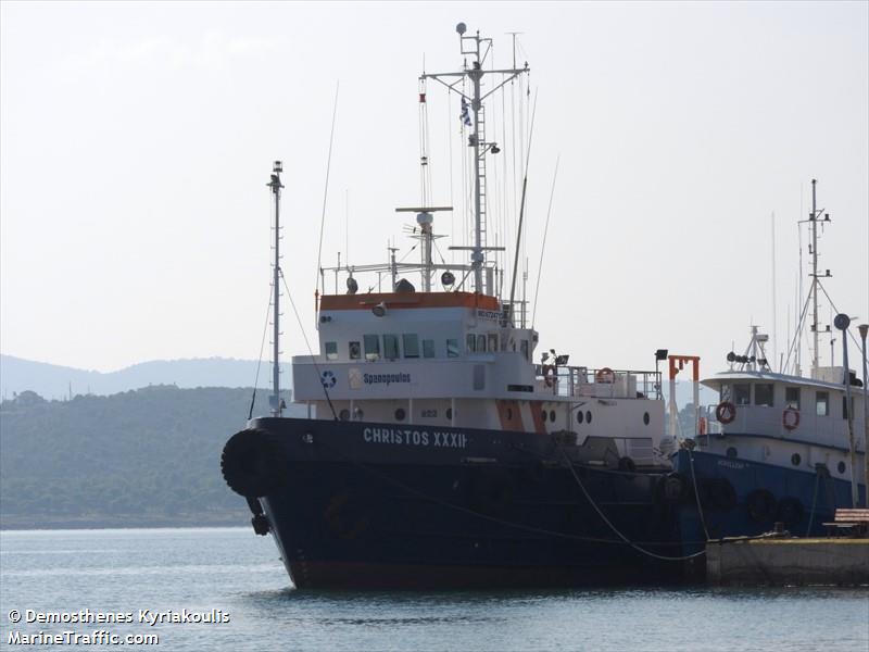 christos xxxii (Offshore Tug/Supply Ship) - IMO 6724713, MMSI 239886300, Call Sign SVA6493 under the flag of Greece