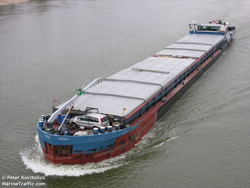 tessa (Cargo ship) - IMO , MMSI 244010701, Call Sign PD3022 under the flag of Netherlands