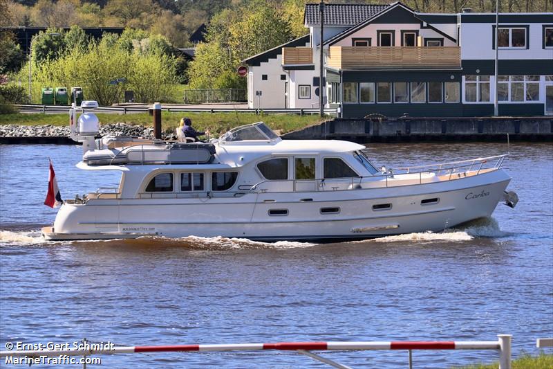 cariba (Pleasure craft) - IMO , MMSI 244070896, Call Sign PF7790 under the flag of Netherlands