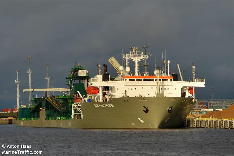 seahorse (Pipe Burying Vessel) - IMO 8213744, MMSI 244137000, Call Sign PCAP under the flag of Netherlands