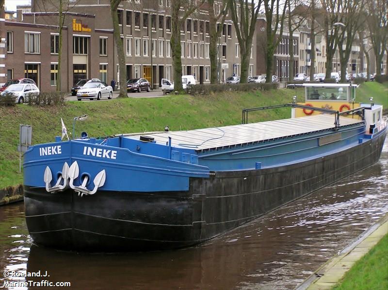 ineke (Cargo ship) - IMO , MMSI 244660823, Call Sign PD3527 under the flag of Netherlands