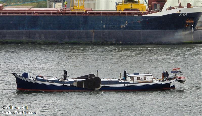 teuntje jitske (Passenger ship) - IMO , MMSI 244780576, Call Sign PG8375 under the flag of Netherlands