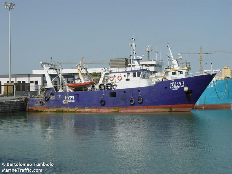 antonino maria (Fishing vessel) - IMO , MMSI 247142920, Call Sign IFGY under the flag of Italy