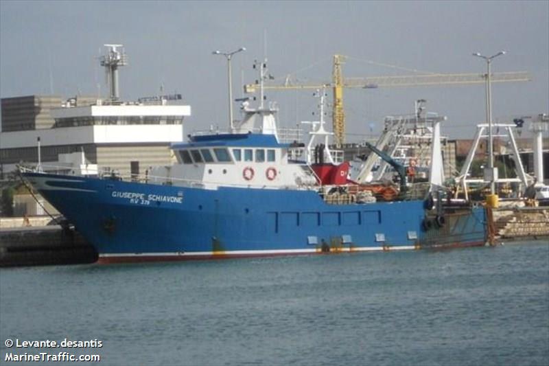 giuseppe schiavone (Fishing vessel) - IMO , MMSI 247144880, Call Sign FISHING under the flag of Italy