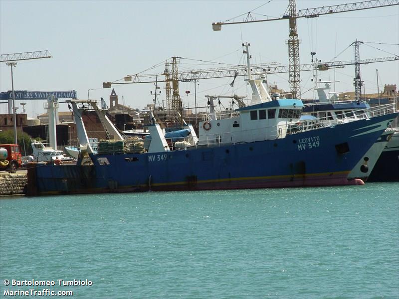 leovito (Fishing vessel) - IMO , MMSI 247146120, Call Sign IFLG under the flag of Italy