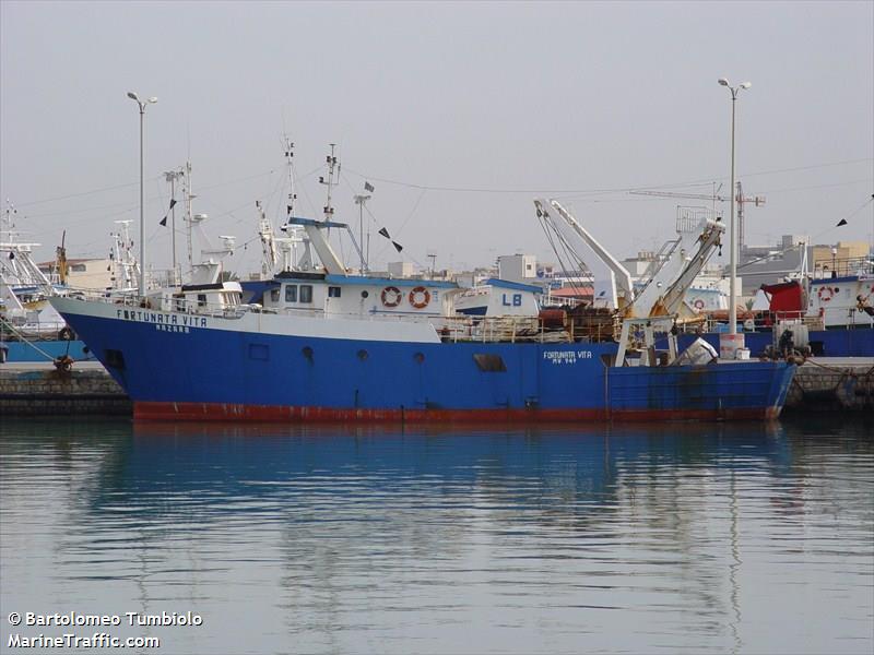 fortunata rosa (Fishing vessel) - IMO , MMSI 247147280, Call Sign IWIA under the flag of Italy