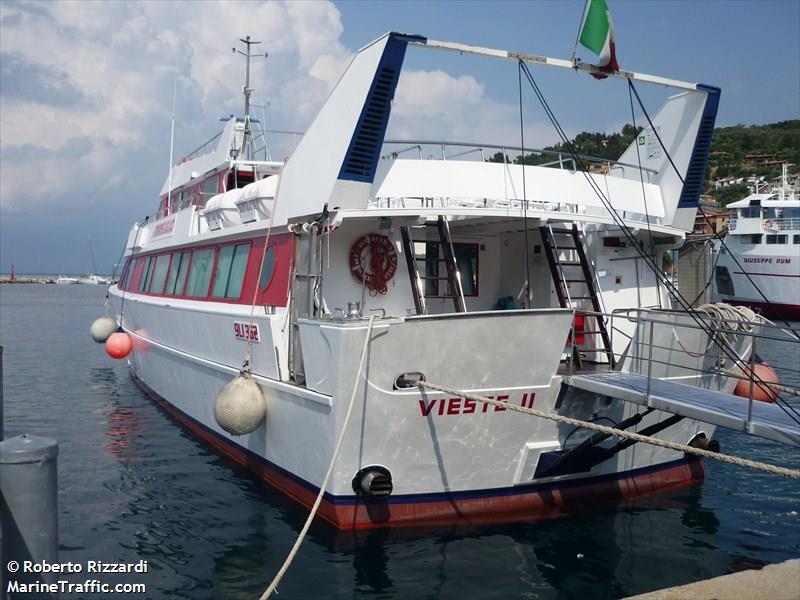 vieste ii (Passenger ship) - IMO , MMSI 247207500, Call Sign IQQV under the flag of Italy