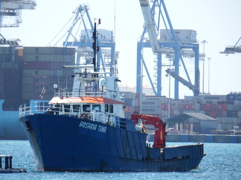 rosaria tuna (Fishing Support Vessel) - IMO 7409310, MMSI 249000090, Call Sign 9H7237 under the flag of Malta