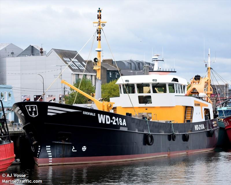 edenvale (Fishing Vessel) - IMO 9341055, MMSI 250000387, Call Sign EI7916 under the flag of Ireland