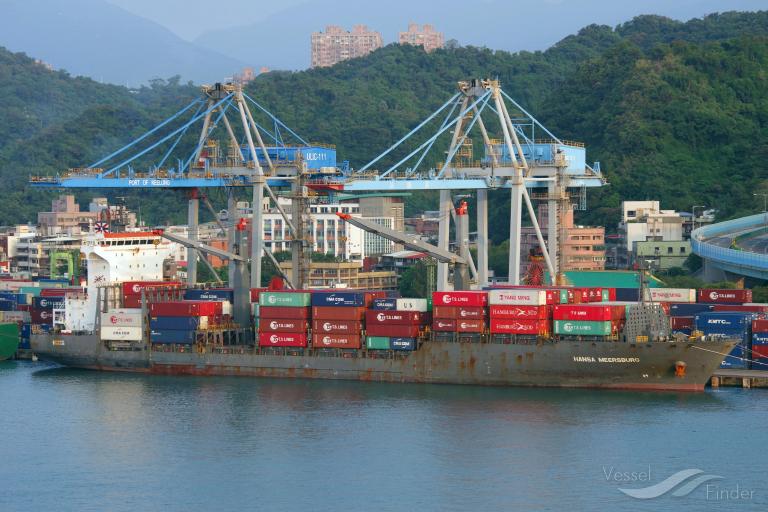 hansa osterburg (Container Ship) - IMO 9373462, MMSI 255806437, Call Sign CQEO2 under the flag of Madeira