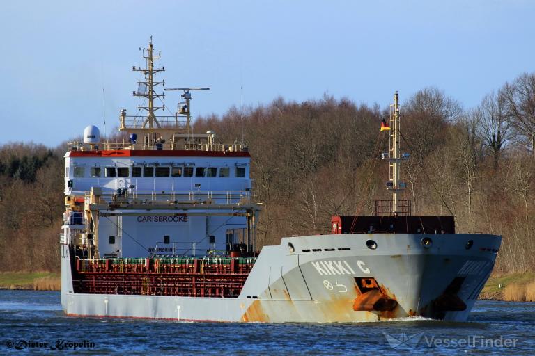 kikki c (General Cargo Ship) - IMO 9558036, MMSI 255806480, Call Sign CQET5 under the flag of Madeira