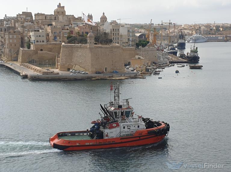 st elmo (Tug) - IMO 9594999, MMSI 256607000, Call Sign 9HA2890 under the flag of Malta