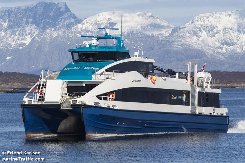 liv grannes (Passenger Ship) - IMO 9907902, MMSI 257003720, Call Sign LGJI under the flag of Norway