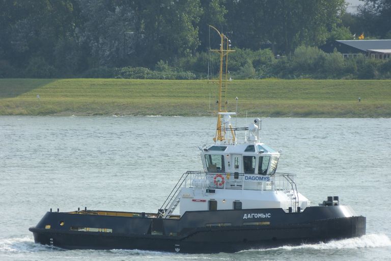 dagomys (Tug) - IMO 9814222, MMSI 273218020, Call Sign UBDT5 under the flag of Russia