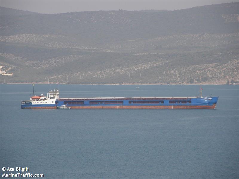akhmatkadyrov (General Cargo Ship) - IMO 8954946, MMSI 273372000, Call Sign UINU under the flag of Russia