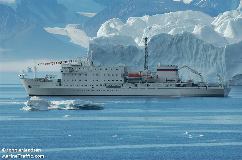 akademik ioffe (Vessel (function unknown)) - IMO 8507731, MMSI 273413400, Call Sign UAUN under the flag of Russia