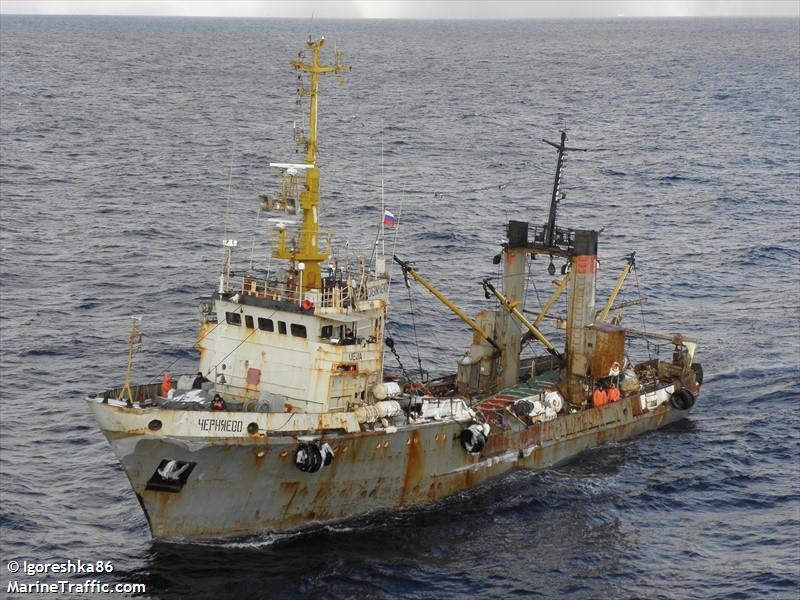 chernyaevo (Fishing Vessel) - IMO 8842985, MMSI 273877400, Call Sign UEJA under the flag of Russia