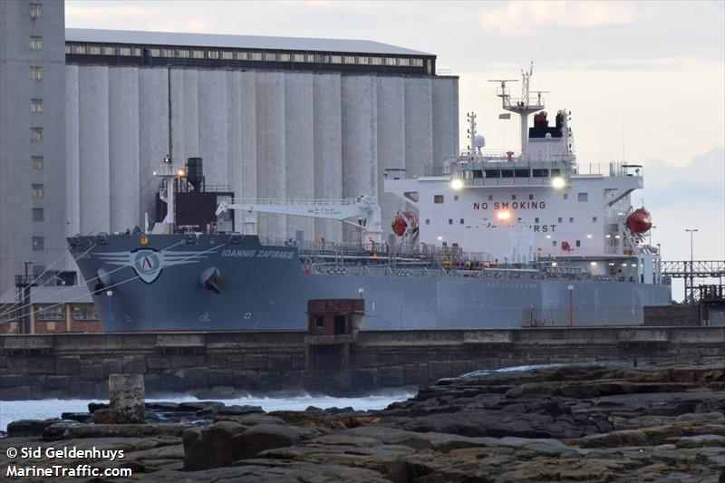 ioannis zafirakis (Chemical/Oil Products Tanker) - IMO 9890587, MMSI 311000944, Call Sign C6EN3 under the flag of Bahamas