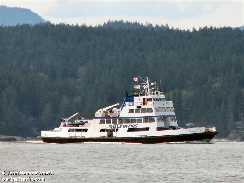 tenaka (Passenger/Ro-Ro Cargo Ship) - IMO 6501850, MMSI 316001272, Call Sign CY7449 under the flag of Canada