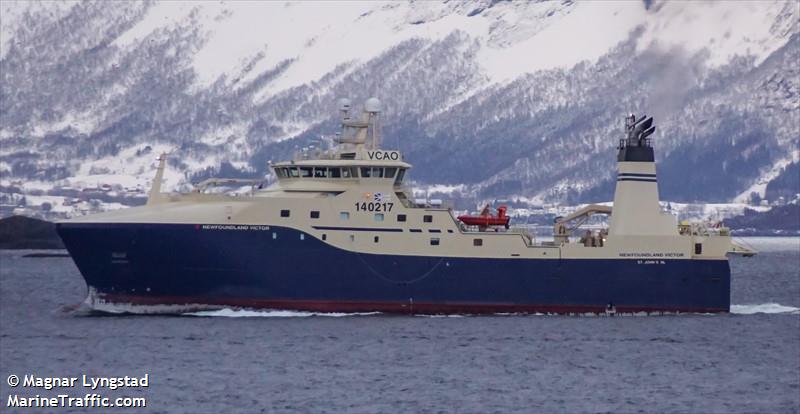newfoundland victor (Fishing Vessel) - IMO 9787223, MMSI 316033402, Call Sign VCAO under the flag of Canada